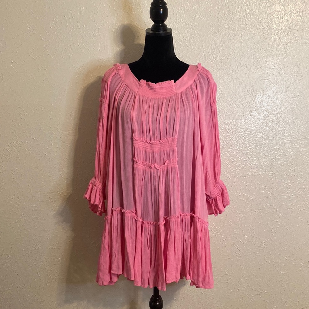 ✨ Flowy n Flirty Pink FREE PEOPLE Dress ✨